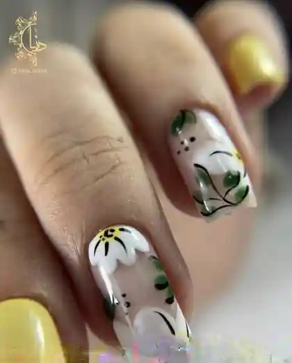 نمونه طراحی ناخن Donya ۲